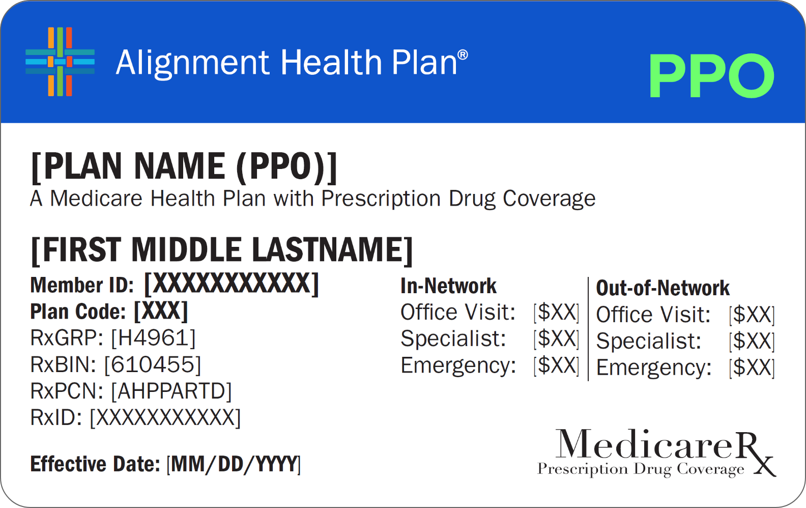 Health Plan ID Card - Member - Health Plan of Nevada