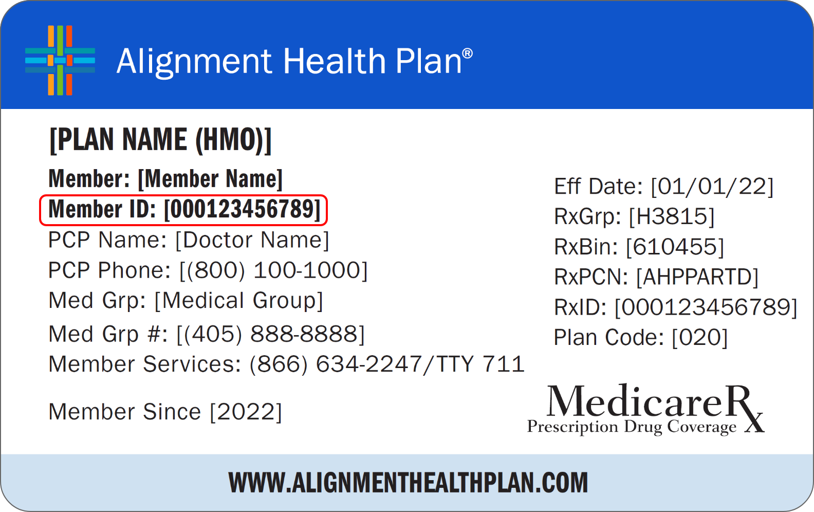 Alignment Health Plan HMO ID Number