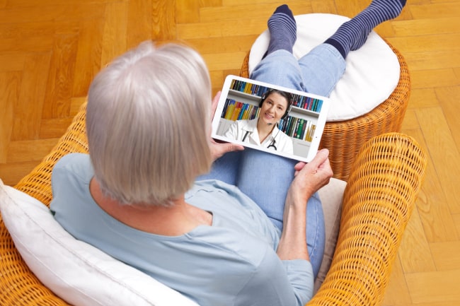 Virtual doctor visit
