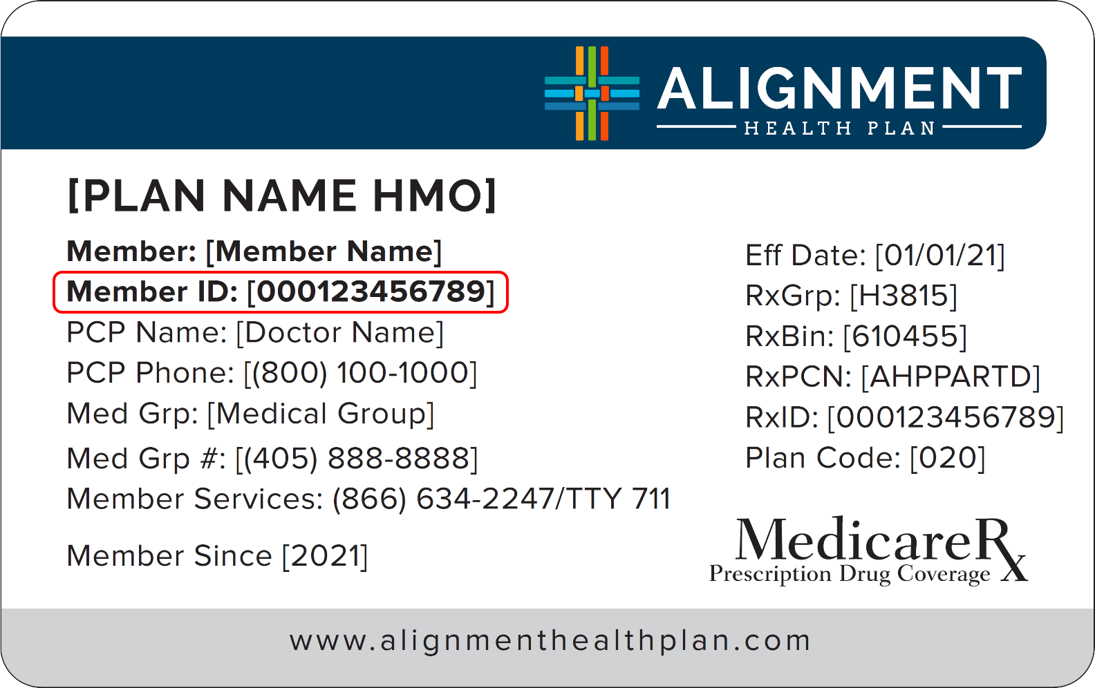 Alignment Health Plan HMO ID Number