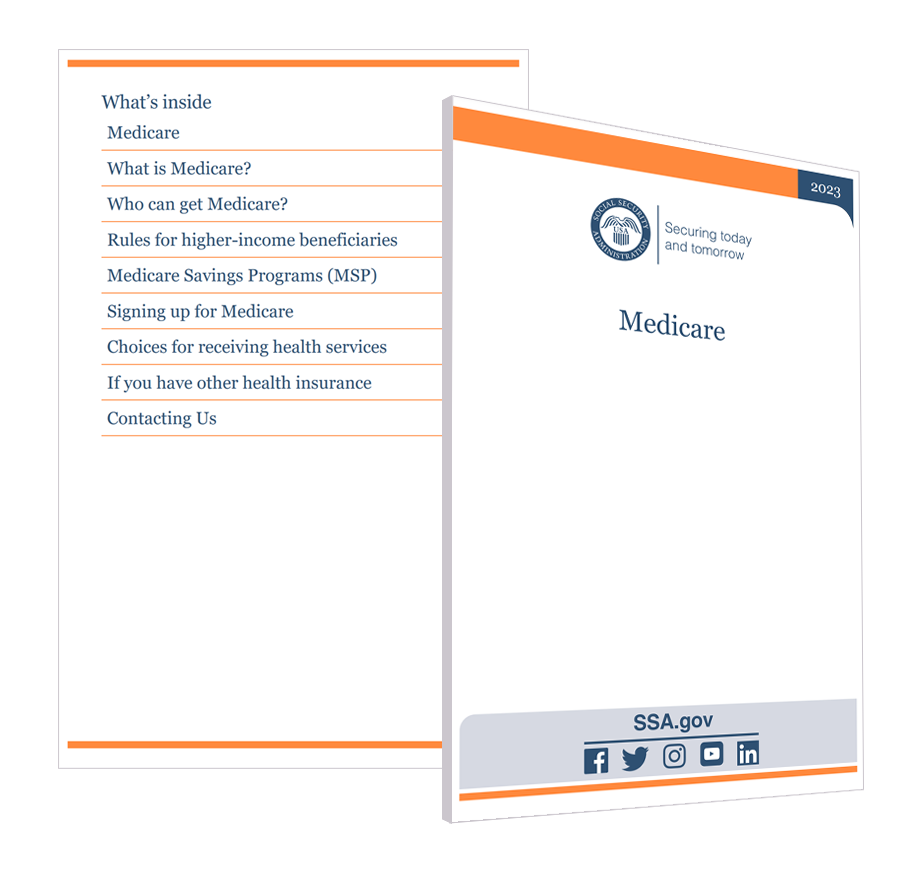 Medicare booklet